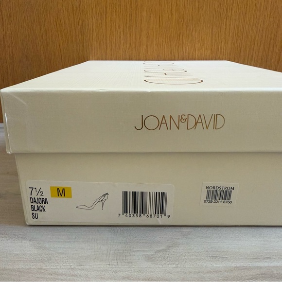 JOAN & DAVID • Dajora Black High Heels - Size 7.5 - Picture 8 of 12